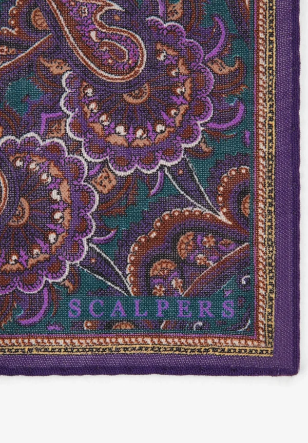 scalperscompany Panuelo Paisley-Hombre Panuelos