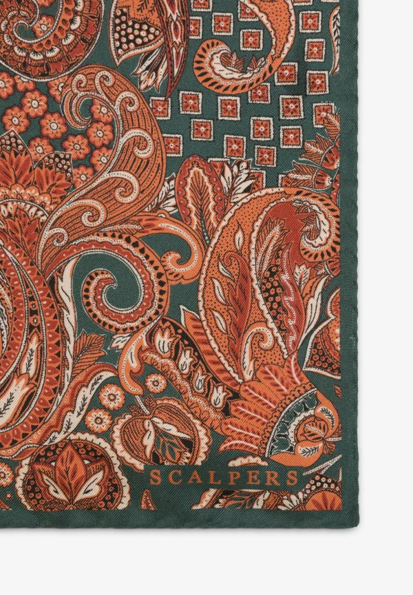 scalperscompany Panuelo Paisley Contraste-Hombre Panuelos