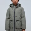 scalperscompany Parka Acolchada-Niños Abrigos Y Chaquetas