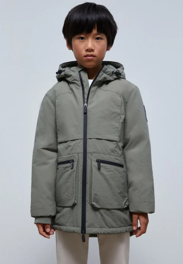 scalperscompany Parka Acolchada-Niños Abrigos Y Chaquetas