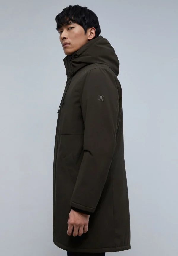 scalperscompany Parka Corte Laser-Hombre Abrigos Y Chaquetas