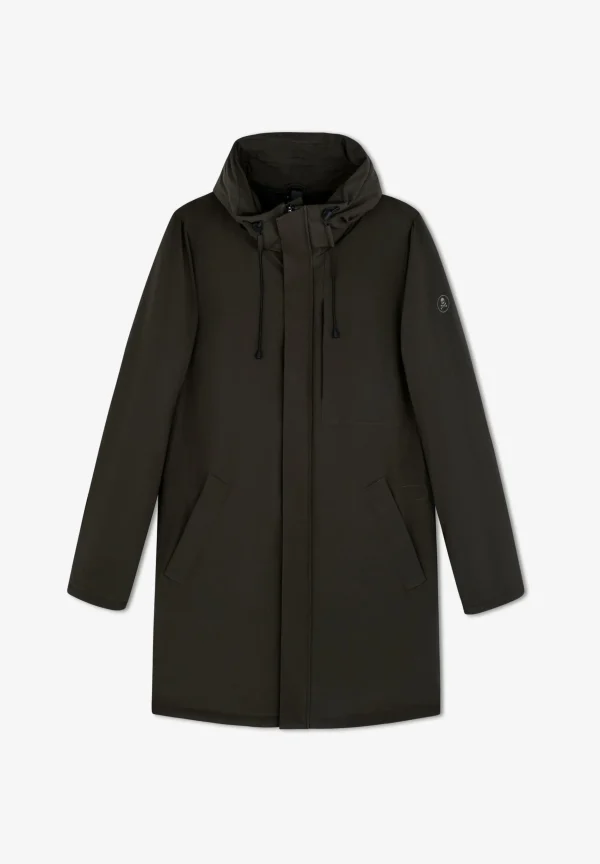 scalperscompany Parka Corte Laser-Hombre Abrigos Y Chaquetas