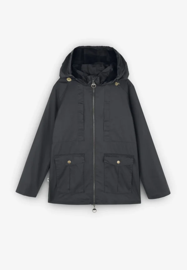 scalperscompany Parka Encerada Capucha-Niños Abrigos Y Chaquetas