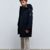 scalperscompany Parka Guateada Bolsillos-Niños Abrigos Y Chaquetas