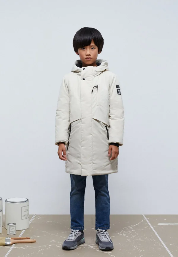 scalperscompany Parka Guateada Bolsillos-Niños Abrigos Y Chaquetas