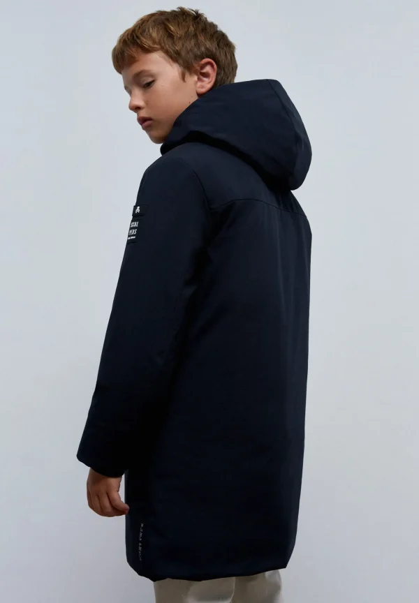 scalperscompany Parka Guateada Bolsillos-Niños Abrigos Y Chaquetas