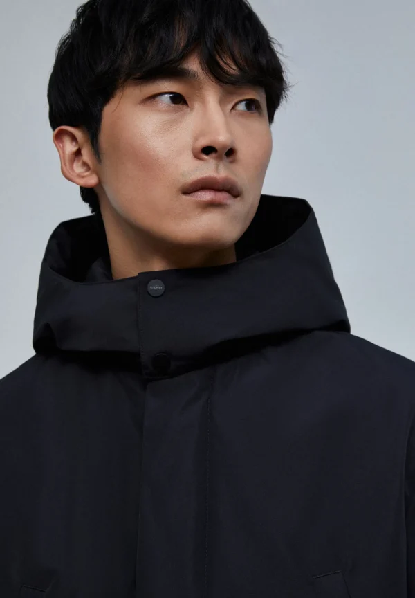 scalperscompany Parka Guateada Impermeable-Hombre Abrigos Y Chaquetas