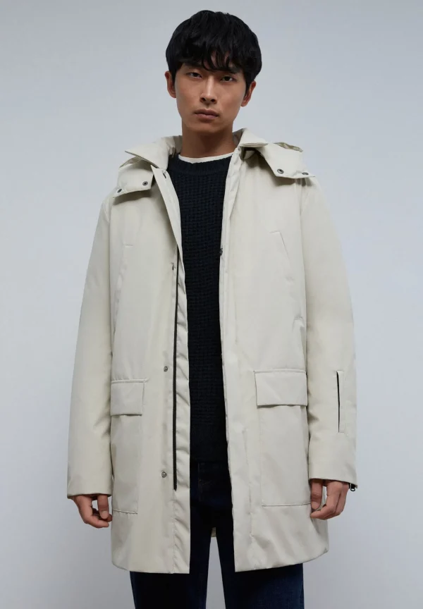 scalperscompany Parka Guateada Impermeable-Hombre Abrigos Y Chaquetas