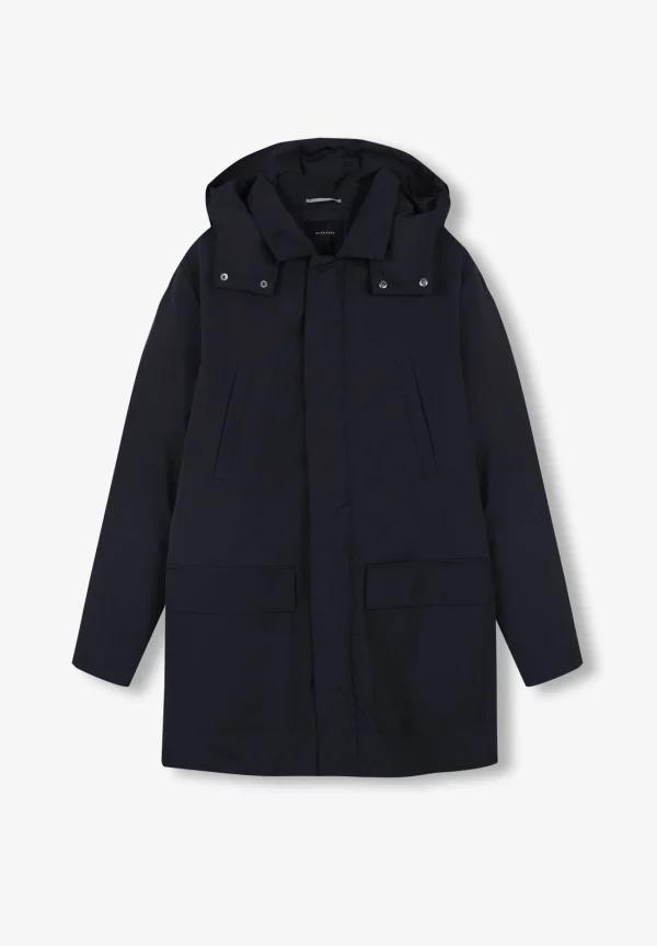 scalperscompany Parka Guateada Impermeable-Hombre Abrigos Y Chaquetas