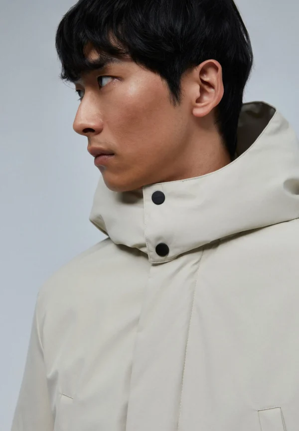 scalperscompany Parka Guateada Impermeable-Hombre Abrigos Y Chaquetas