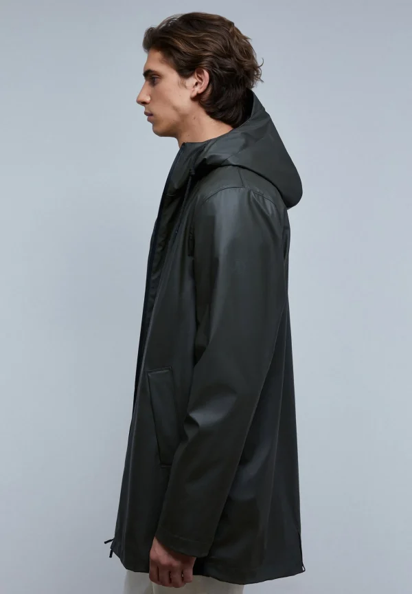 scalperscompany Parka Impermeable-Hombre Abrigos Y Chaquetas