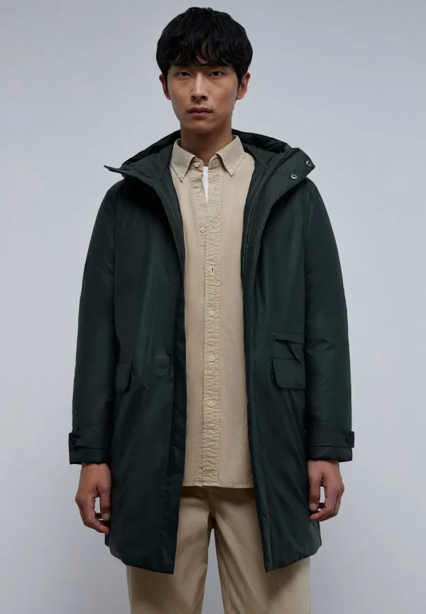 scalperscompany Parka Impermeable-Hombre Abrigos Y Chaquetas