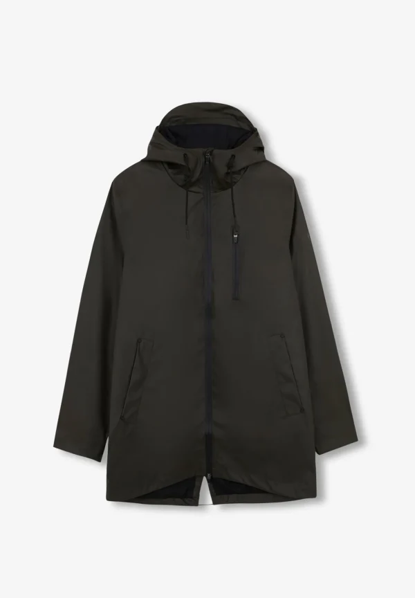 scalperscompany Parka Impermeable-Hombre Big And Tall