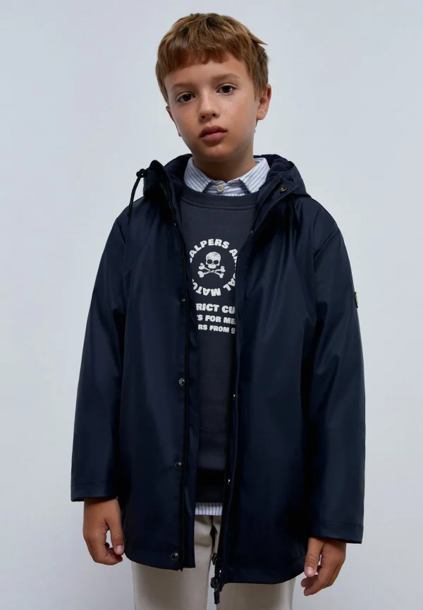 scalperscompany Parka Impermeable-Niños Abrigos Y Chaquetas
