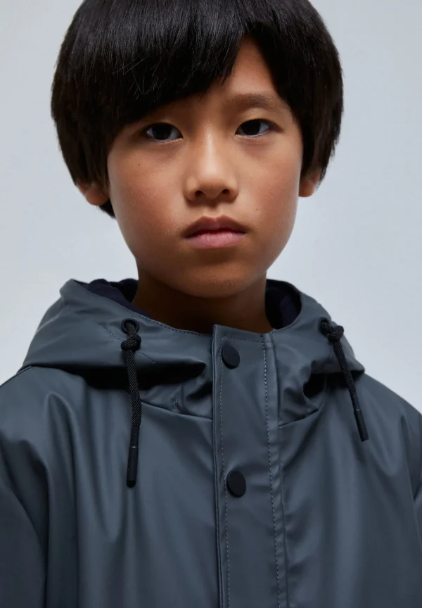 scalperscompany Parka Impermeable-Niños Abrigos Y Chaquetas