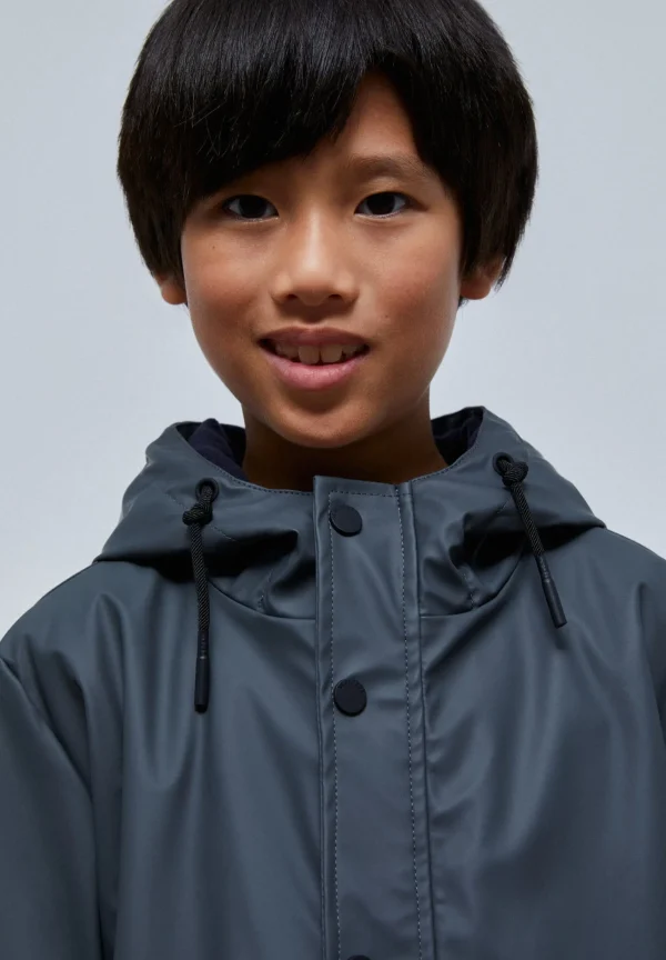 scalperscompany Parka Impermeable-Niños Abrigos Y Chaquetas