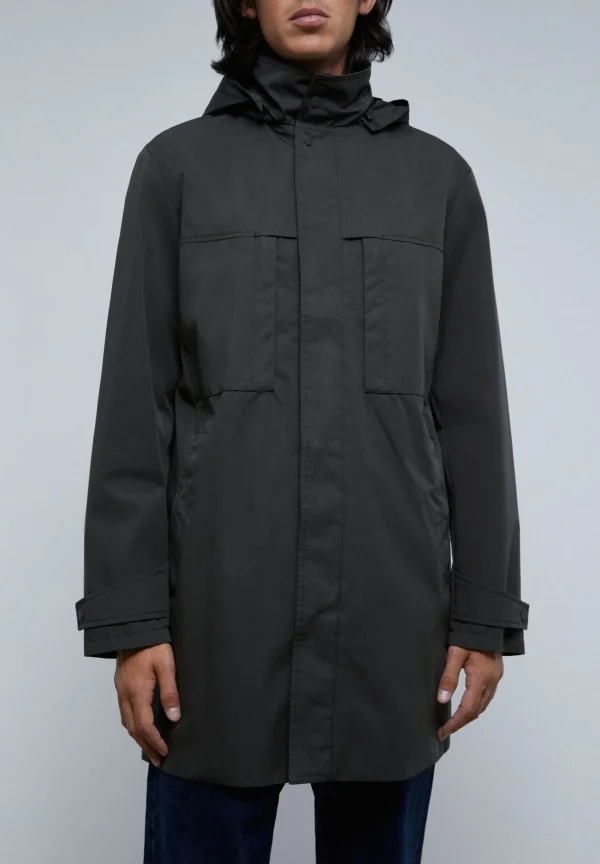 scalperscompany Parka Larga Algodon-Hombre Abrigos Y Chaquetas