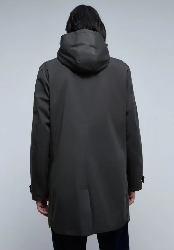 scalperscompany Parka Larga Algodon-Hombre Abrigos Y Chaquetas
