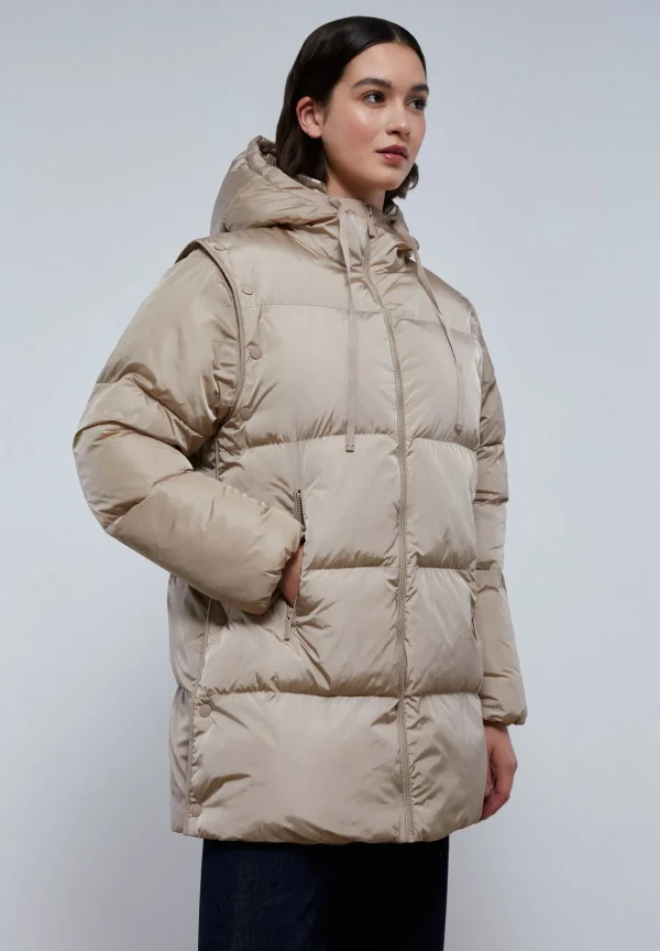 scalperscompany Parka Larga Mangas Desmontables-Mujer Abrigos Y Chaquetas