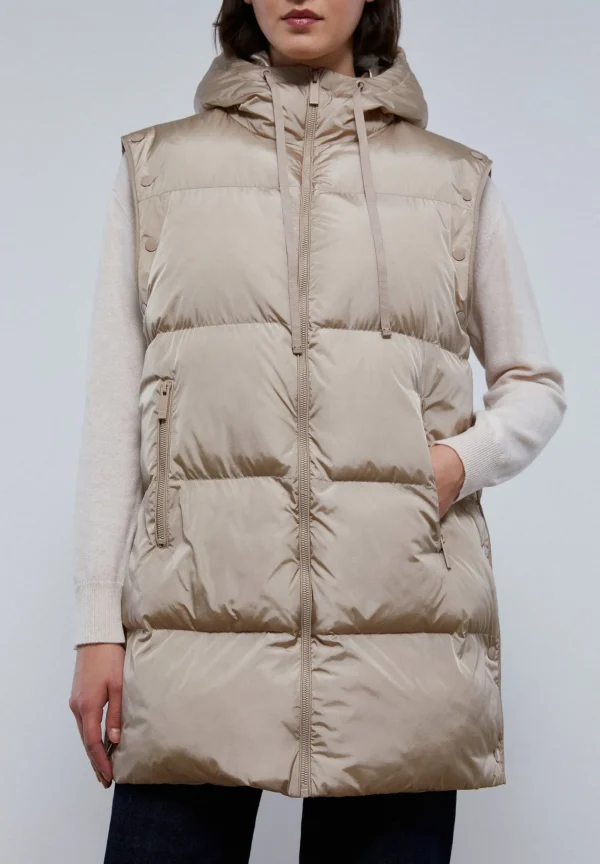 scalperscompany Parka Larga Mangas Desmontables-Mujer Abrigos Y Chaquetas