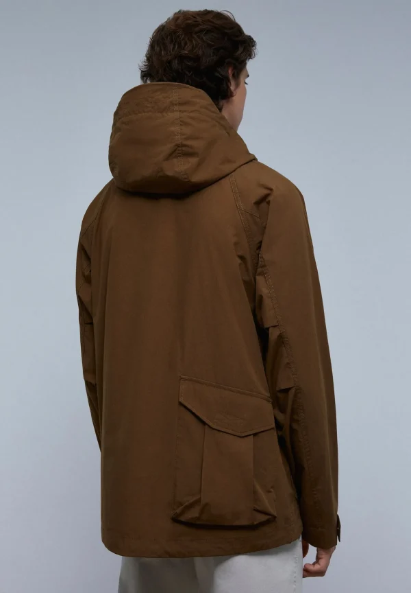 scalperscompany Parka Premium Ligera Bolsillo-Hombre Abrigos Y Chaquetas