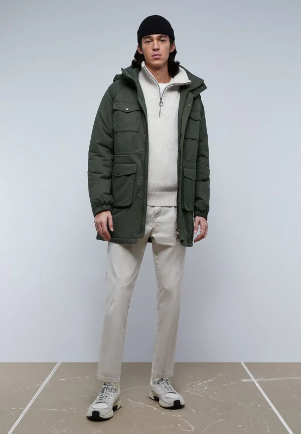 scalperscompany Parka Water Repellent Bolsillos-Hombre Abrigos Y Chaquetas