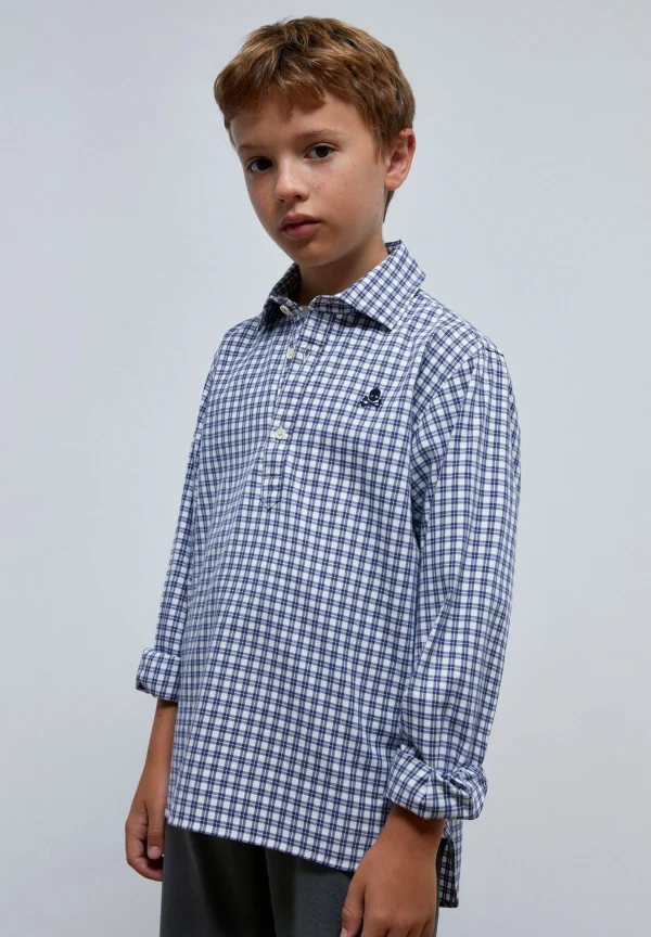 scalperscompany Polera Cuadros-Niños Camisas