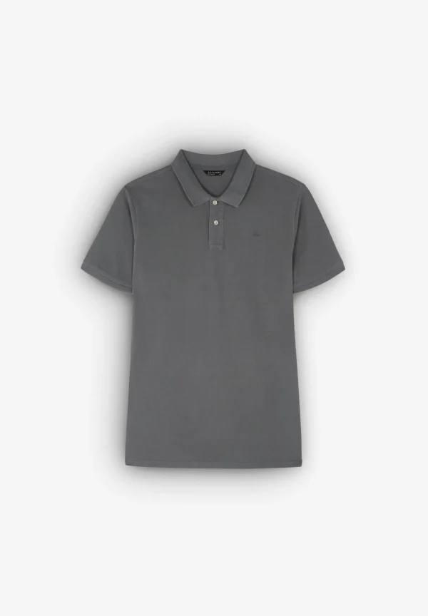 scalperscompany Polo Basico Calavera-Hombre Big And Tall