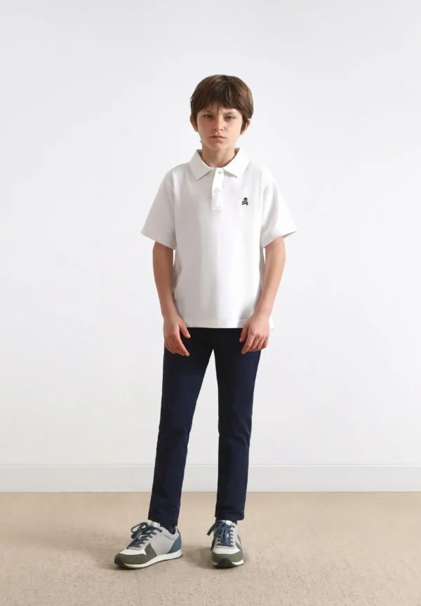 scalperscompany Polo Basico Calavera-Niños Mini Me