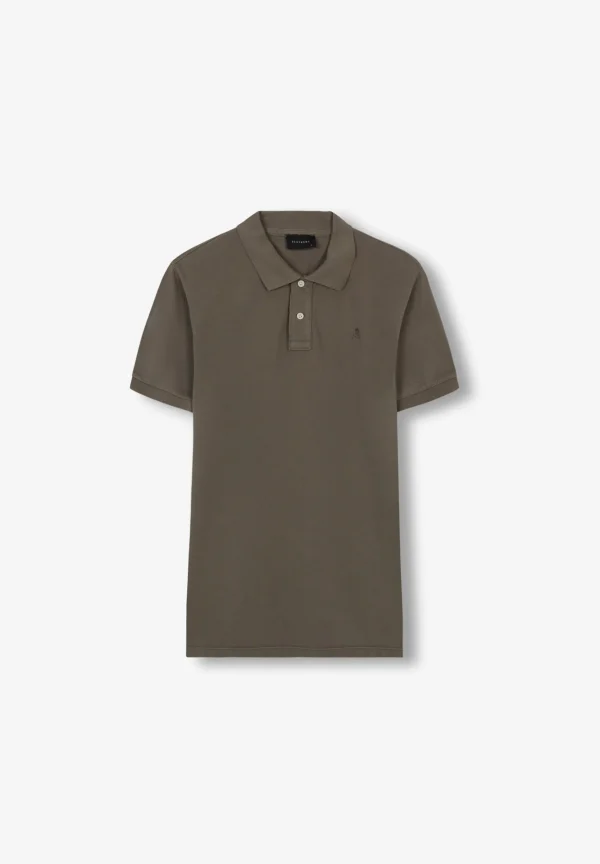 scalperscompany Polo Basico Calavera-Hombre Big And Tall