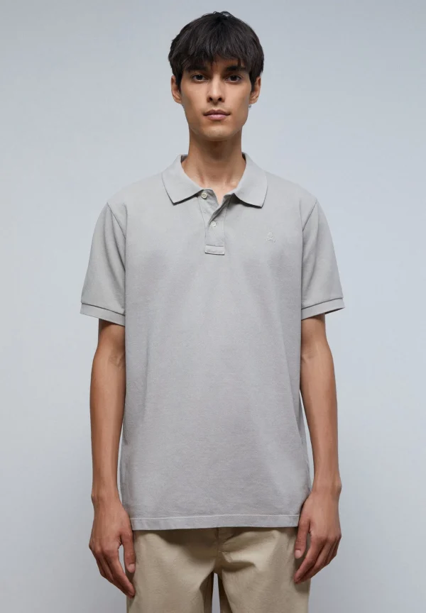 scalperscompany Polo Basico Calavera-Hombre Polos