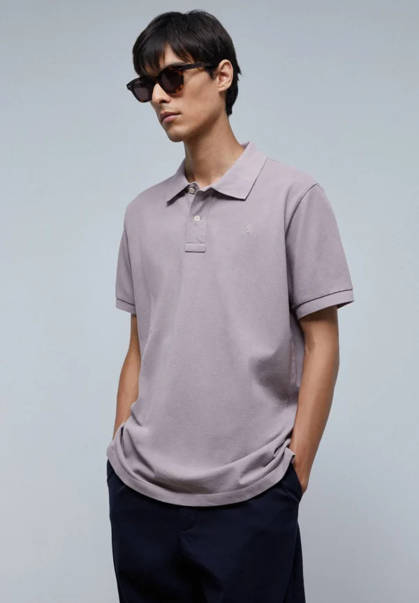 scalperscompany Polo Basico Calavera-Hombre Polos