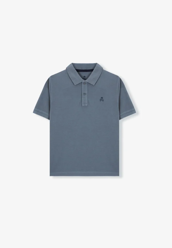 scalperscompany Polo Basico Calavera-Niños Polos