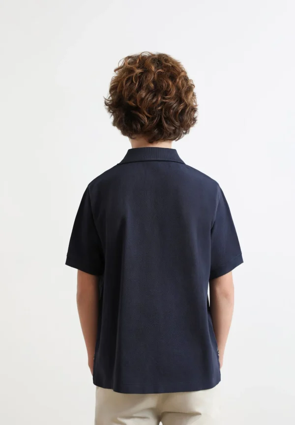 scalperscompany Polo Basico Calavera-Niños Mini Me