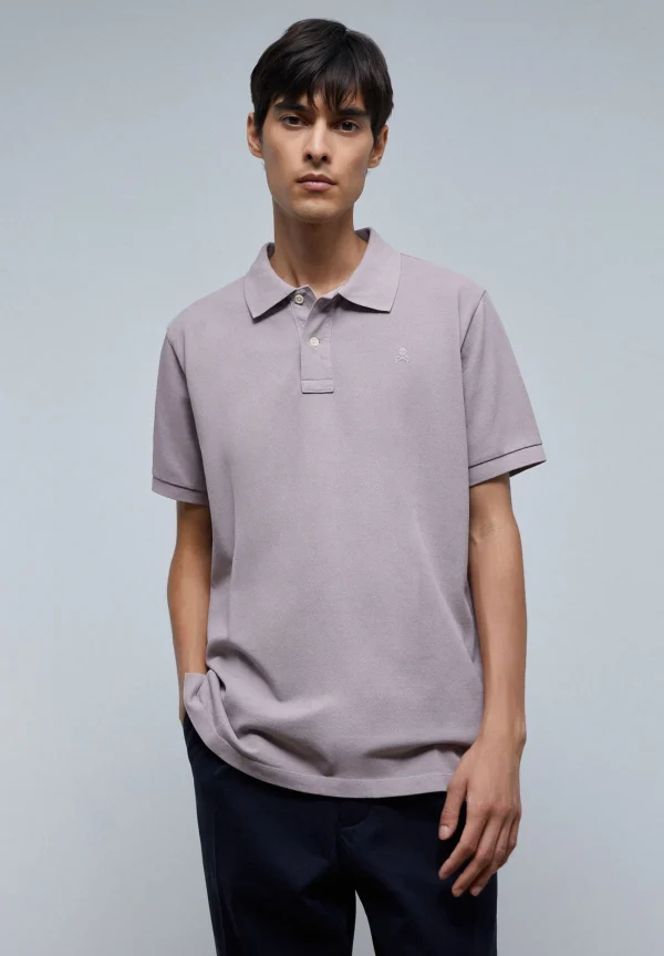 scalperscompany Polo Basico Calavera-Hombre Polos