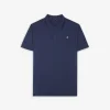 scalperscompany Polo Basico Calavera Contraste-Hombre Big And Tall
