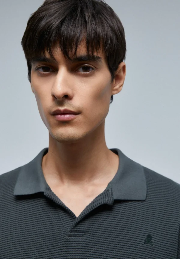 scalperscompany Polo Estructura Calavera-Hombre Polos