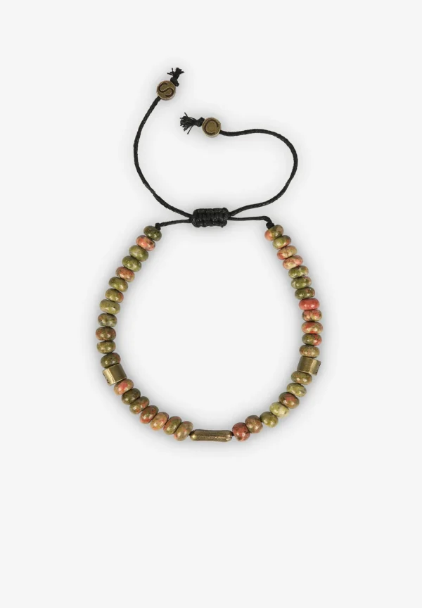 scalperscompany Pulsera Piedras Redondas-Hombre Pulseras