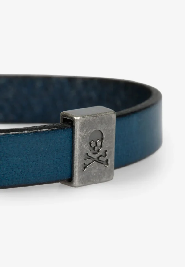 scalperscompany Pulsera Piel Cierre-Hombre Pulseras