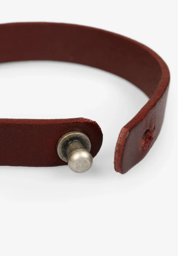scalperscompany Pulsera Piel Cierre-Hombre Pulseras
