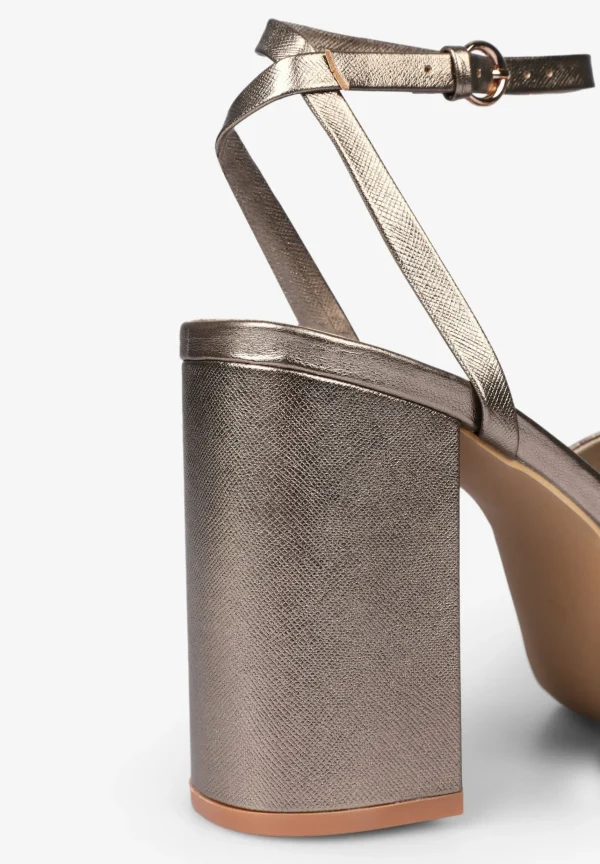 scalperscompany Sandalias Plataforma Metalizadas-Mujer La Gran Fiesta