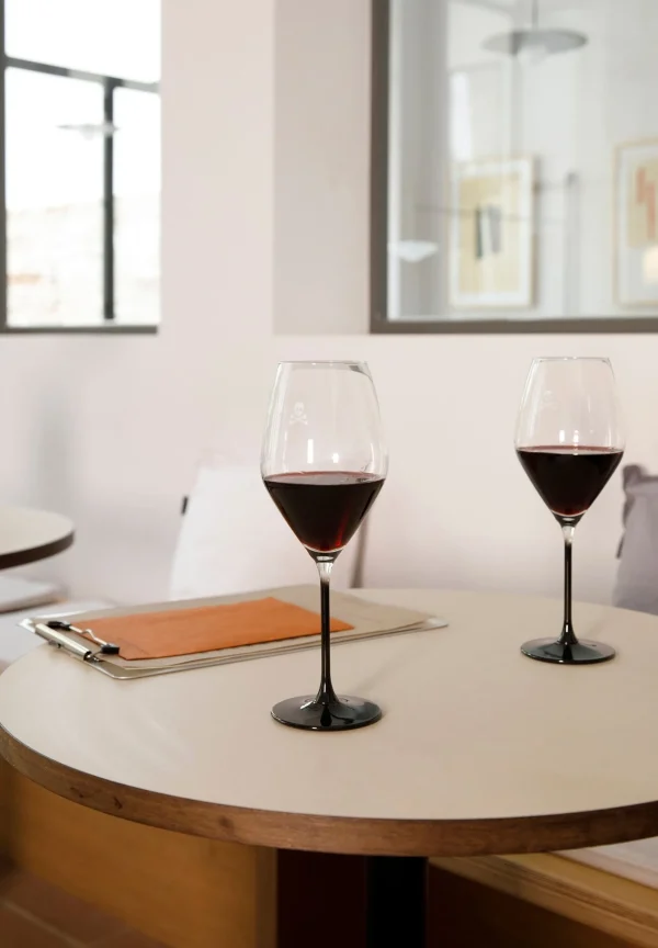scalperscompany Set Copas Vino Calavera-Home Cristaleria