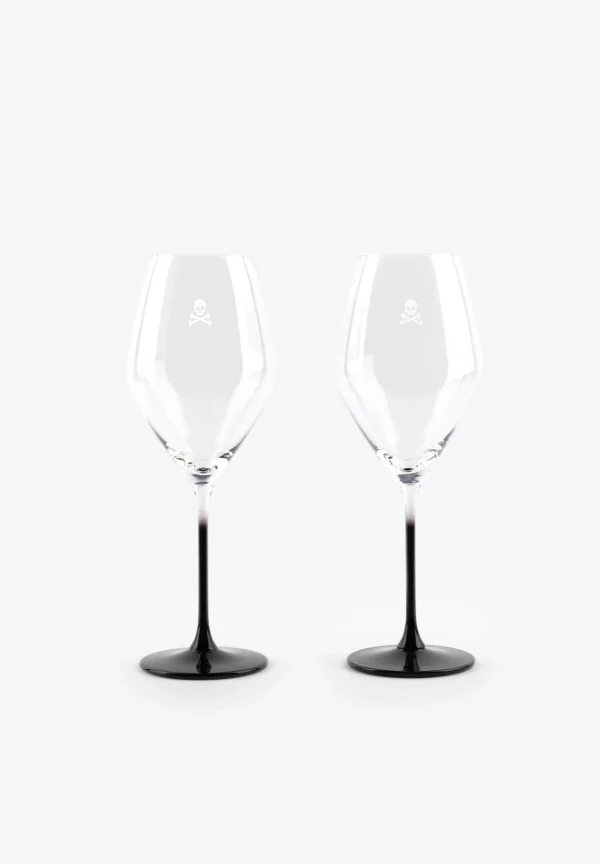 scalperscompany Set Copas Vino Calavera-Home Cristaleria