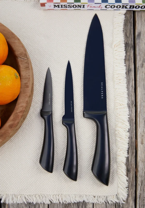scalperscompany Set Cuchillos De Cocina-Home Almacenaje Y Utensilios