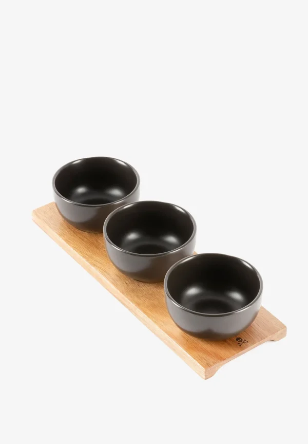 scalperscompany Set Mini Cuencos Y Base-Home Almacenaje Y Utensilios