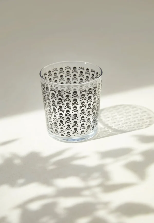 scalperscompany Set Vasos Calaveras All Over-Home Cristaleria
