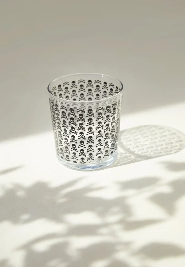 scalperscompany Set Vasos Calaveras All Over-Home Cristaleria