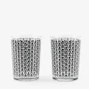 scalperscompany Set Vasos Sidra Calaveras All Over-Home Cristaleria