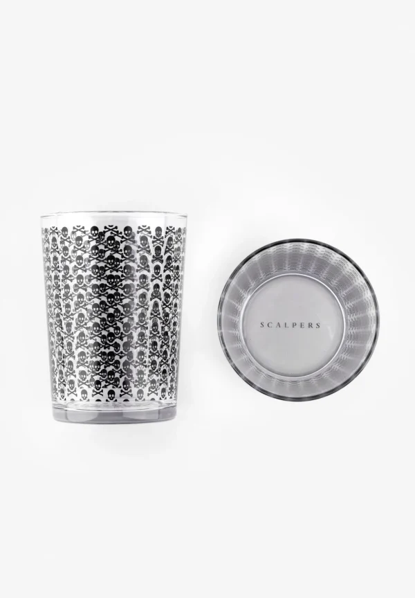 scalperscompany Set Vasos Sidra Calaveras All Over-Home Cristaleria
