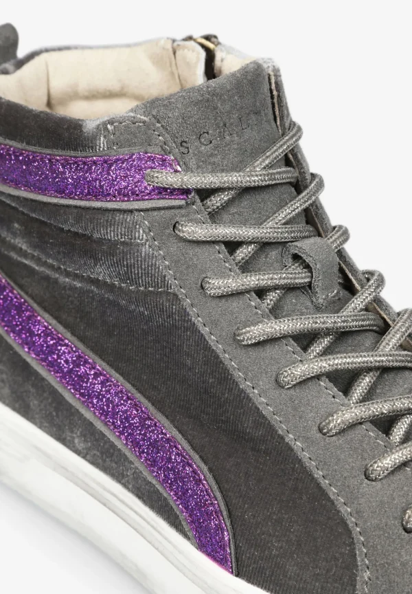 scalperscompany Sneakers Altas Terciopelo-Niños Calzado